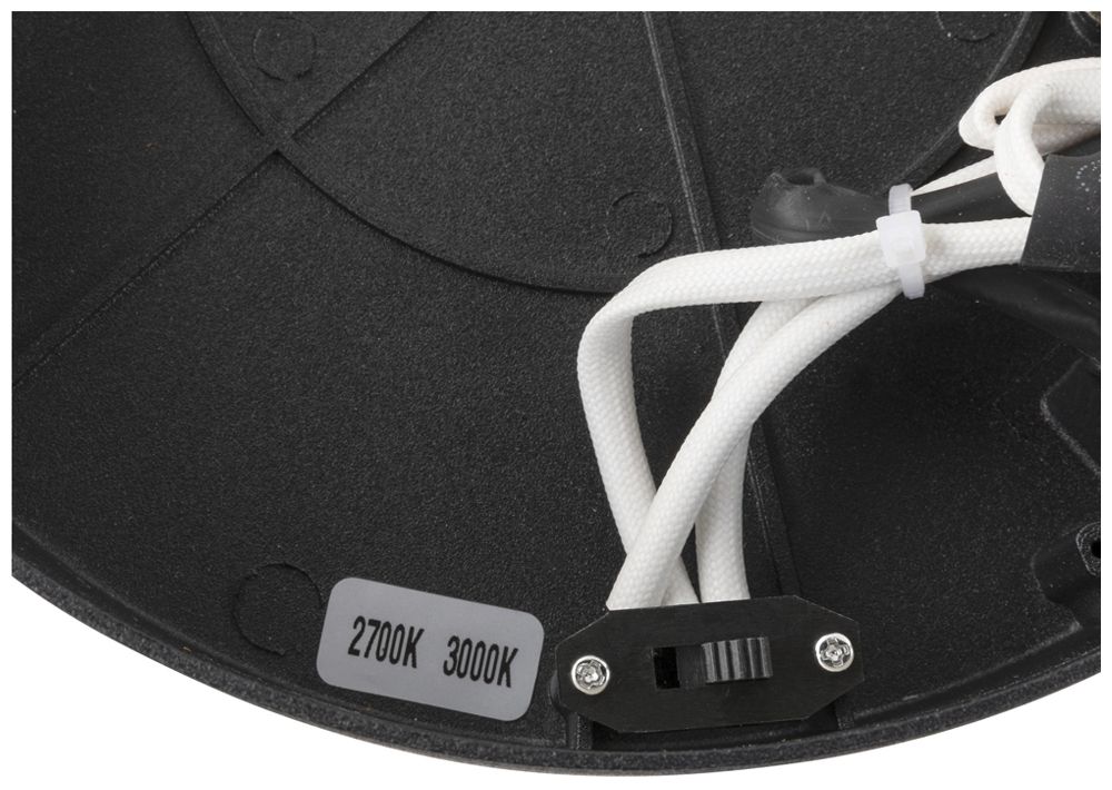 LED-Decken-/Wandleuchte SLV ONE 60 CW 23W 550lm 927/930 DIM Ø600 schwarz