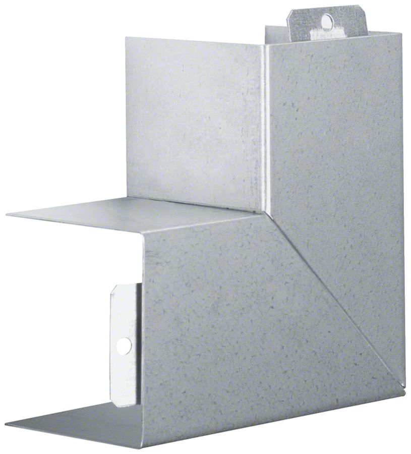 Angolo piatto Hager tehalit.LFS 60×60mm zinco IP30