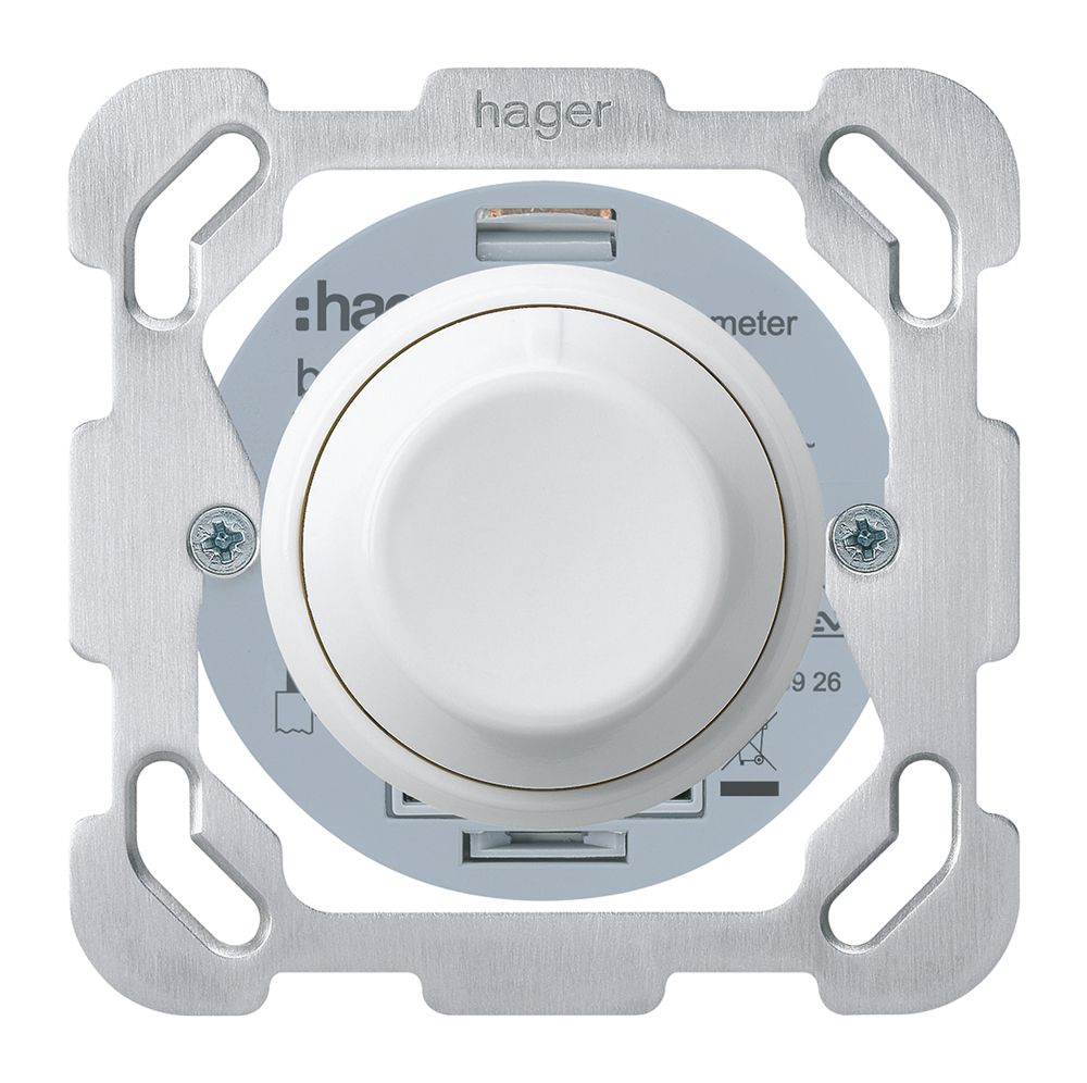 UP-Power-Drehgeber DALI TW Hager basico BM weiss