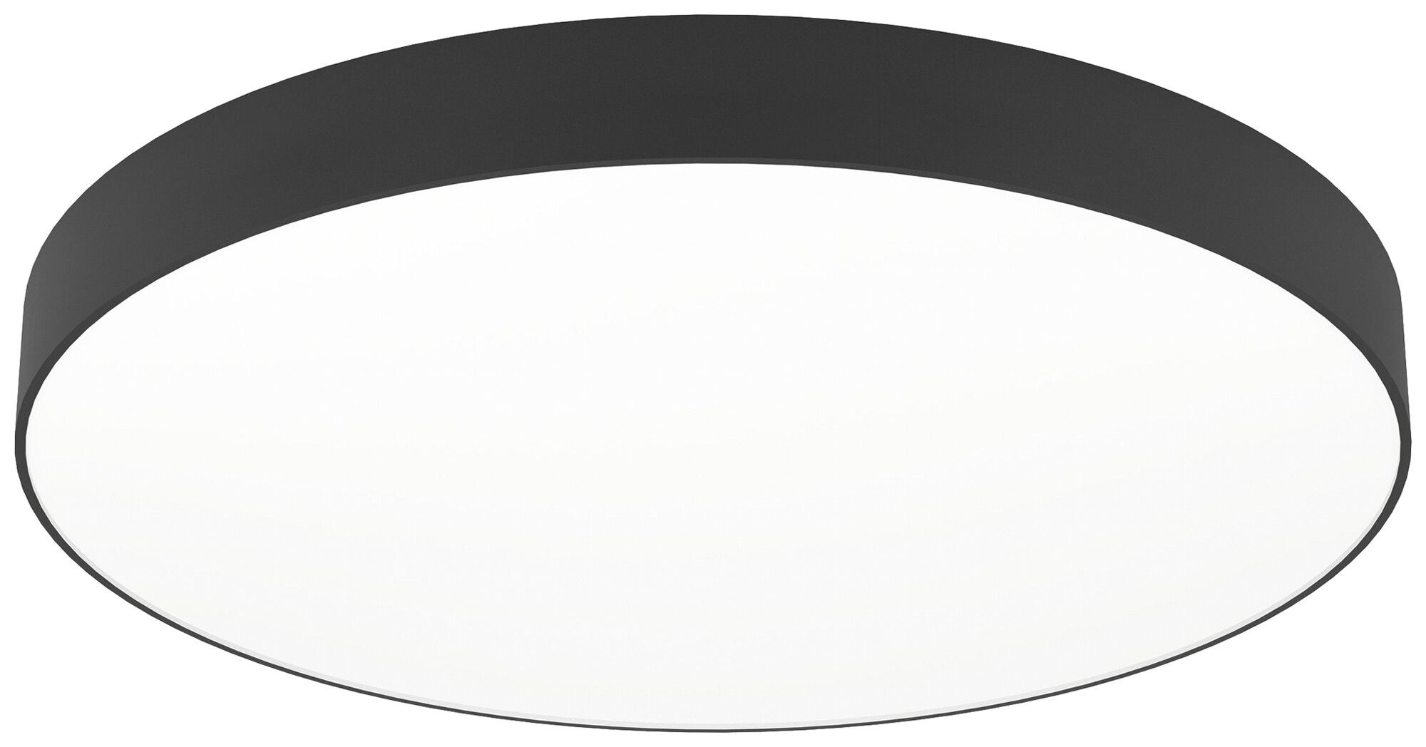 LED-Deckenleuchte Eglo GALLIZZI-Z 40W 0…5300lm 2700…6500K DIM Ø690mm schwarz