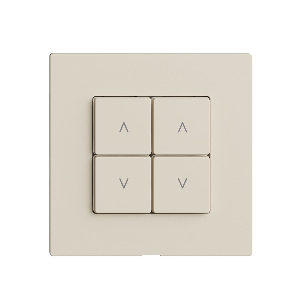 Nebenstelle 2K/4T zu Storenschalter Edue Wiser crema