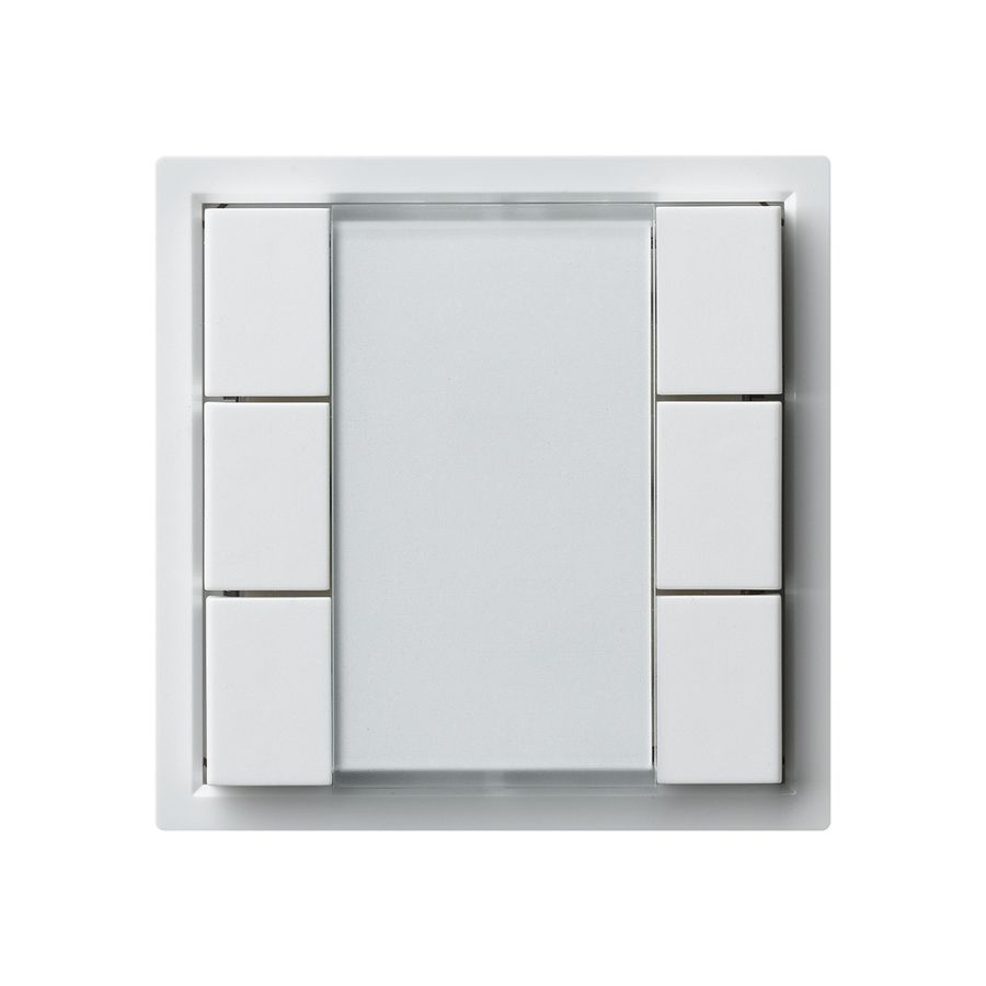 UP-Multifunktionstaster KNX kallysto 6-fach weiss