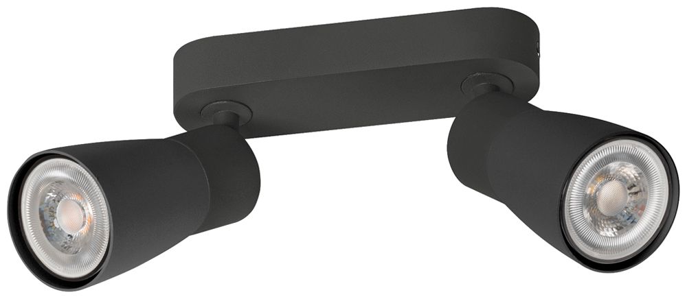 Spot SLV PURI 2.0 Dome CW GU10 2×6W DIM 150×42×138mm schwarz