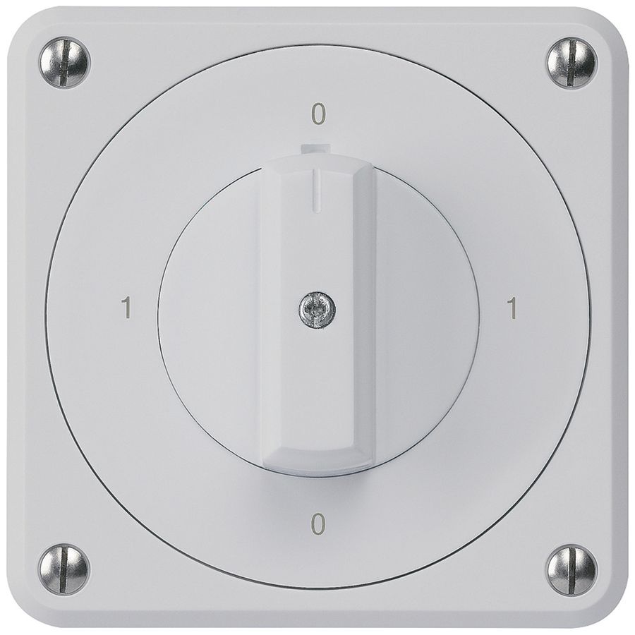 UP-Drehschalter robusto IP55 S0/3P grau für Kombination