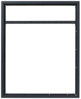 AP-Rahmen Siedle 20× 531×431×38mm anthrazit