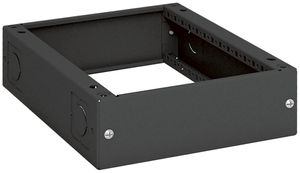 Zoccolo Hager univers 100×300×400mm per armadio FR nero RAL 9005