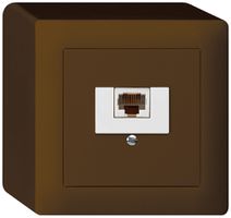 AP-Dose kallysto 1×RJ45u braun