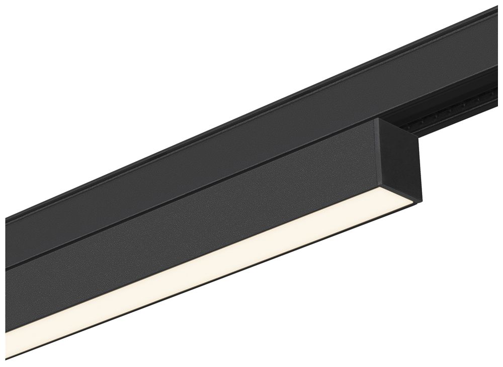Spot LED SLV IN-LINE 22 7.3W 680lm 940 95° DALI 48V AD 220×22mm nero