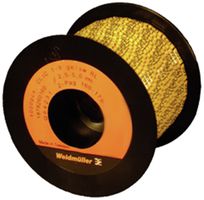 Leitermarkierer Weidmüller CLI C für Ø3…5mm 6×4.2mm Aufdruck: gelb