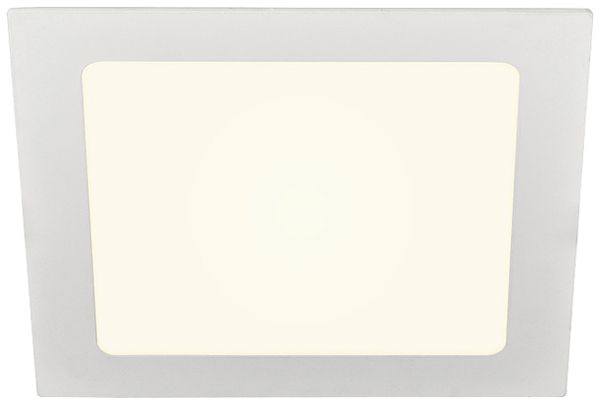 Downlight LED SLV SENSER 18 SQUARE 12W 880lm 4000K 165/155×165/155×20mm blanc