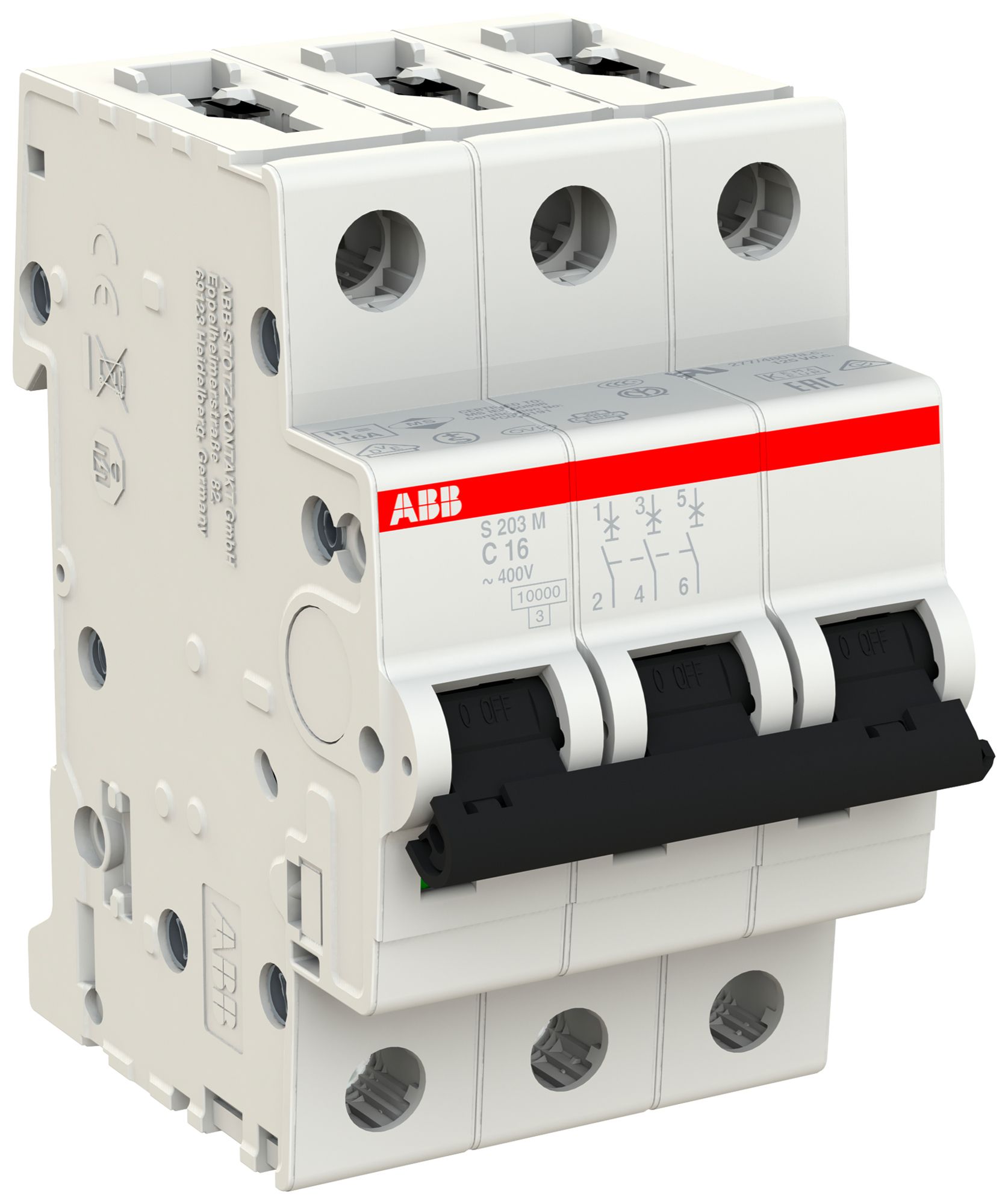 Leitungsschutzschalter ABB S203M-C16 16A C 10kA