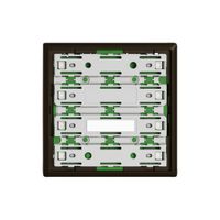 Funktionseinsatz KNX RGB EDIZIO.liv SNAPFIX® mit LED/o.Tasten Fühler 1…8-fach br