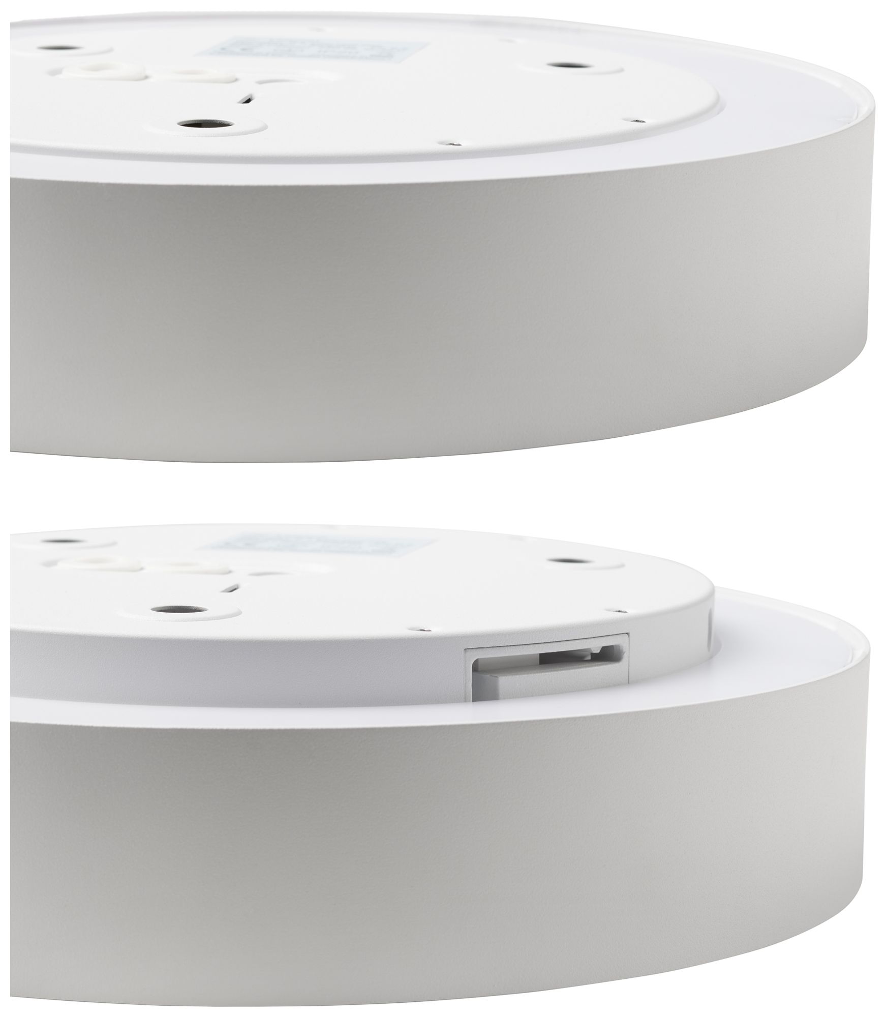 Plafonnier LED EOLED SHIFT3+ 24W 2100lm 3000…4000K DALI Ø320×79mm blanc