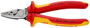 Crimpzange KNIPEX für Aderendhülsen VDE 180mm