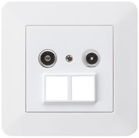 UP-Multimediadose kallysto.trend R/TV 19dB 2GHz weiss