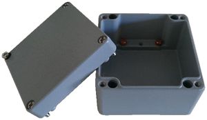 Aluminiumgehäuse SWIB ENSTO AG 140×200×90mm IP66 grau