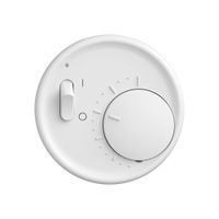 Montageset STANDARDdue SNAPFIX® für Thermostat mit Schalter ws