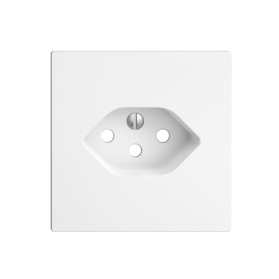 Plaque frontale EDIZIOdue T13A blanc