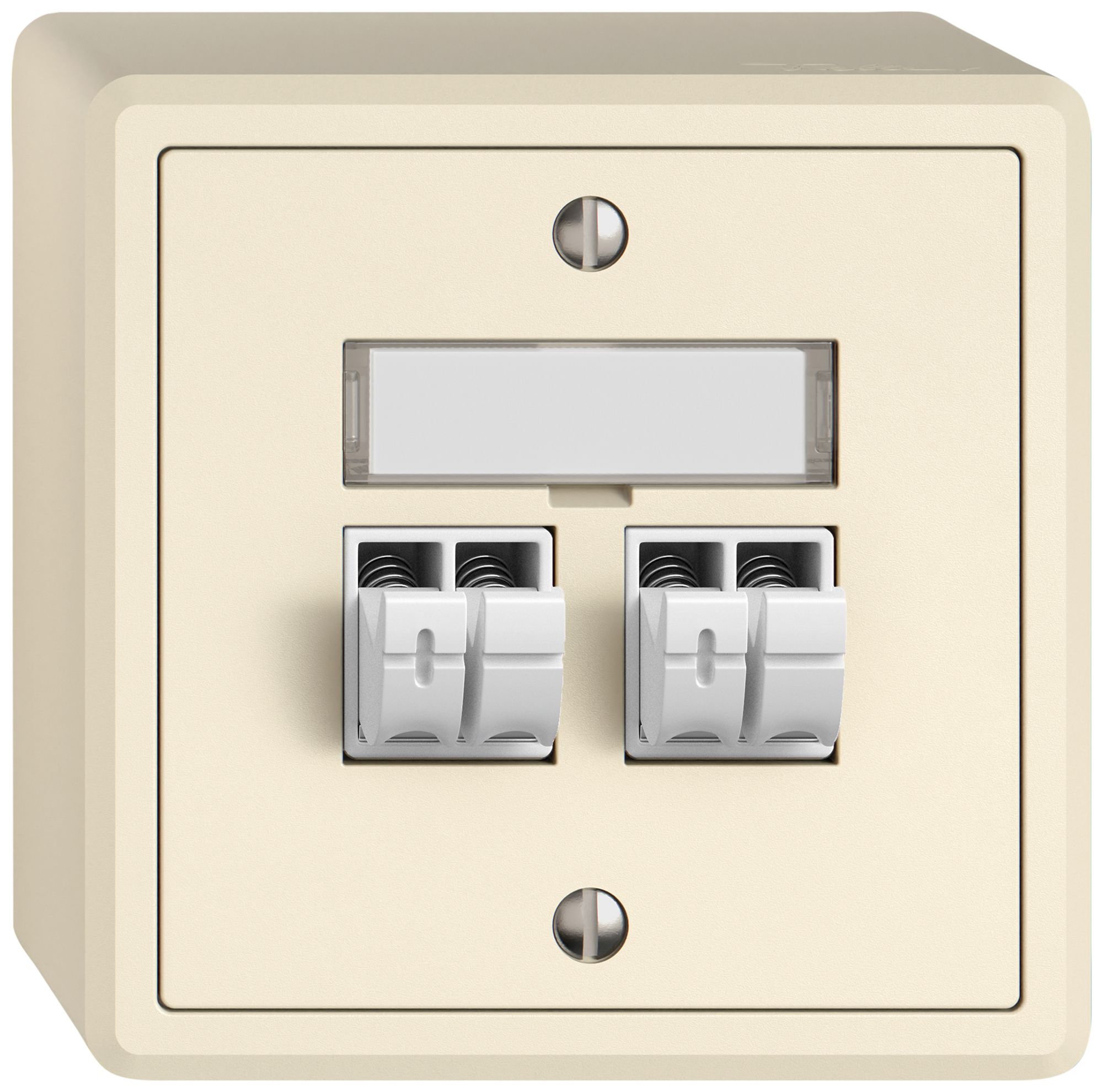 Prise audio AP EDIZIO.liv SNAPFIX® 2× cr