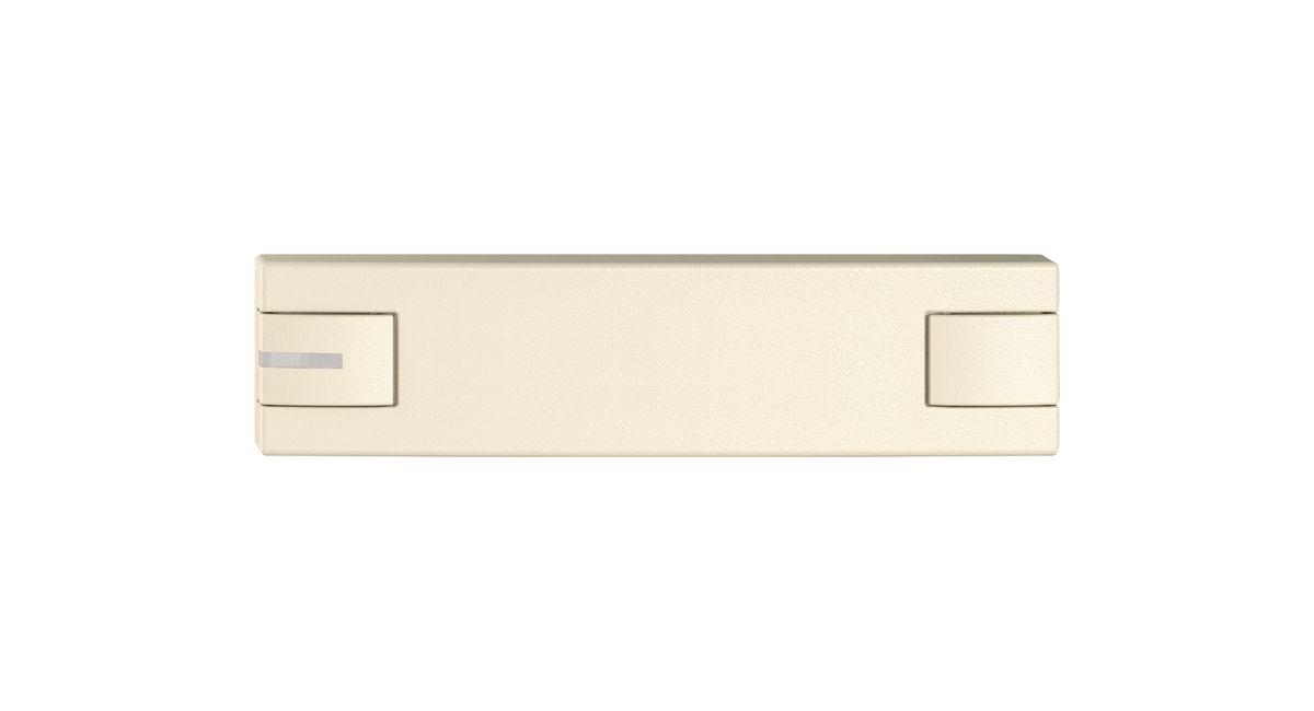 Pulsante 1/4 EDIZIO.liv SNAPFIX® p.KNX&UNI c.LED comando a 2 tasti cr