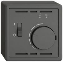 AP-Raumthermostat EDIZIO.liv SNAPFIX® f.elektrische Bodenheizungen dgu