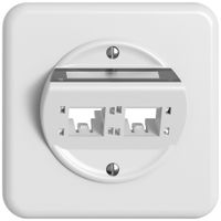 Kit de montage ENC STANDARDdue SNAPFIX® pour freenet cat.6A adaptateur 2× bc