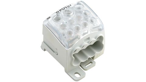 Blocs répartiteurs Weidmüller, 95 mm², pour rail DIN TH35