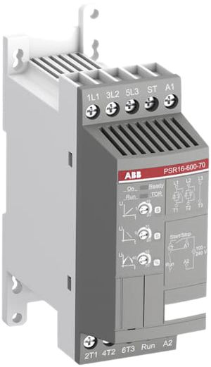Starter progressivo ABB PSR 4kW/7.5kW (230V/400V), tensione d.com. 24VAC/DC