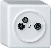 AP-Antennendose TV-R-Daten origin Stichdose 4dB weiss