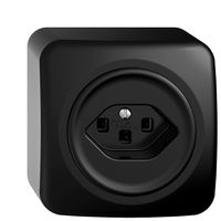 AP-Steckdose STANDARDdue T23 schwarz