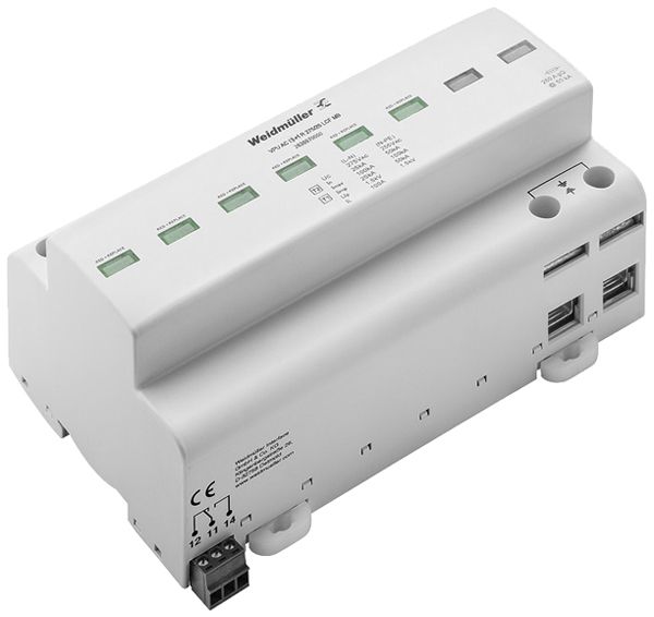 Überspannungsableiter Weidmüller VPU AC I 3+1 R 275/25 LCF MB