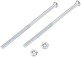 Schutzschraube Sylvania Resisto Stahl verchromt 2 Stück mit Muttern