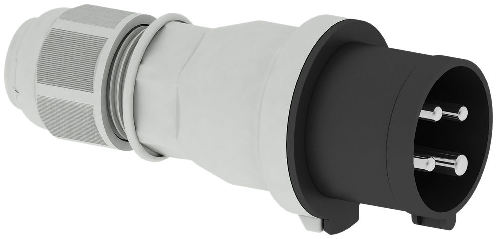 Fiche mobile CEE Bals 4P 16A 500V 7h noir IP44 nic.QC.