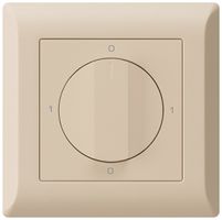 UP-Drehschalter kallysto.line 0/2L beige mit Drehgriff