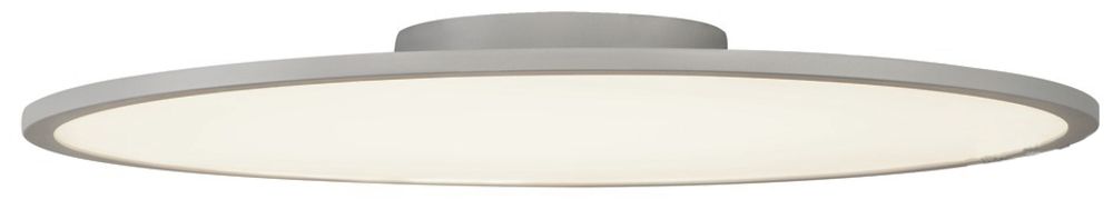 LED-Deckenleuchte SLV PANEL 60 ROUND DALI 43W 3150lm 3000K Ø600×55mm grau