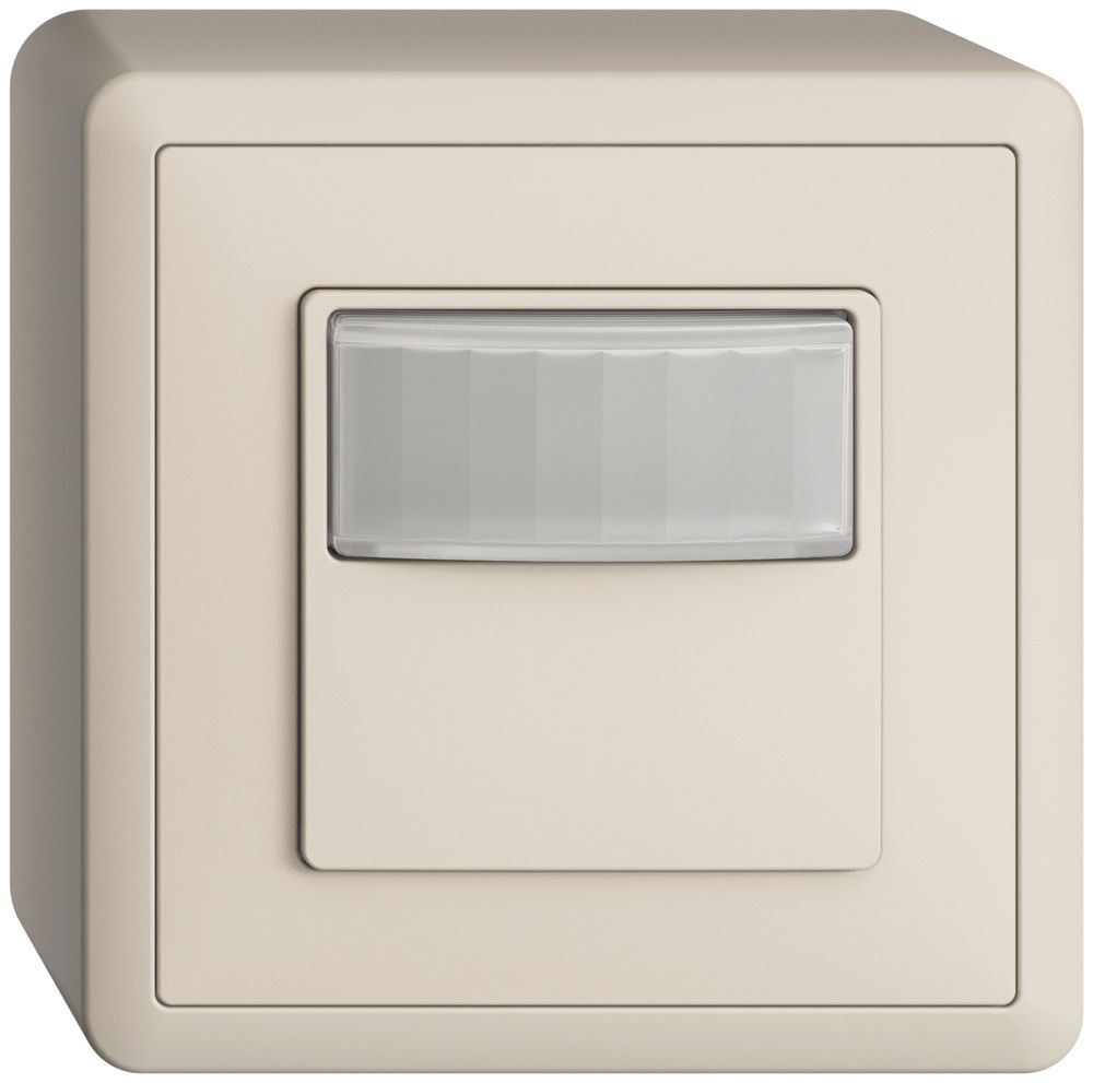 Rilevatore di movimento AP EDIZIOdue FX pirios 180 R eco plus 1 canale, crema