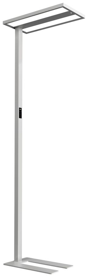 LED-Stehleuchte DOTLUX MASTERhcl 107W 14445lm 3000…6000K PIR SEN DSI Silber