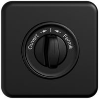 UP-Montageset STANDARDdue SNAPFIX® f.Schwenktaster m.Griff Ouvrir → ← Fermer sz