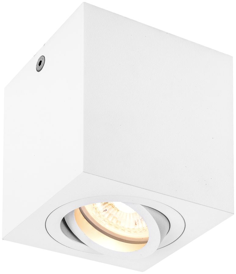 Plafonnier SLV TRILEDO SINGLE CL GU10 10W 85×85×95mm blanc