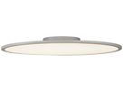 LED-Deckenleuchte SLV PANEL 60 ROUND CL 42W 3150lm 3000K 110° Ø600mm silber