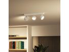 Spot LED Philips Bracia 16.5W 1650lm 2700K 110° 430×80.5mm blanc 3×Spot