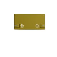 Bouton EDIZIOdue pour zeptrionAIR interr.hor.a.marquage avec LED olive