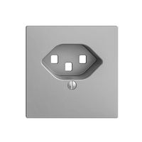 Frontplatte EDIZIOdue 23 silver