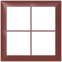 Abdeckrahmen SIDUS 2×2 Ta