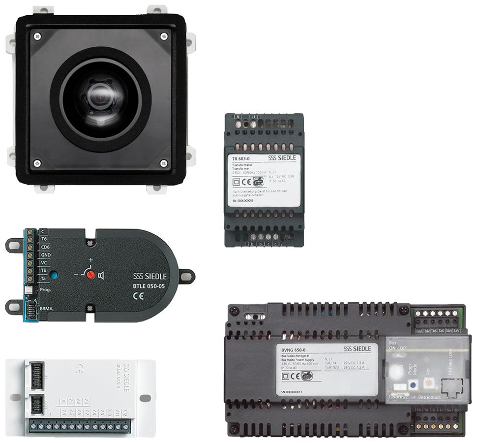 EB-Set Video Siedle 12 Bus
