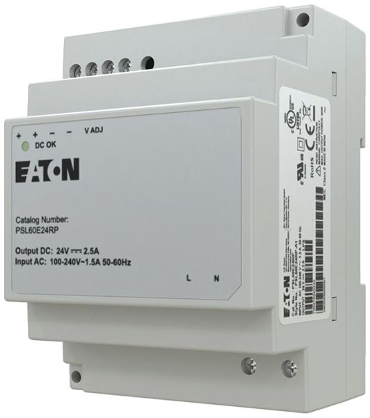 REG-Netzteil Eaton PSL60E24RP 90…264VAC/125…375VDC 24VDC 60W