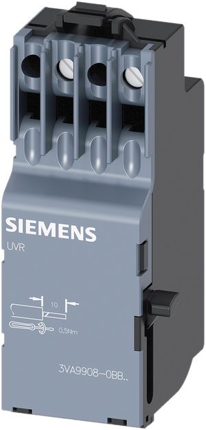Sgancio sottotensione Siemens SENTRON per 3VA1/3VA20…2VA25, 208…230VAC