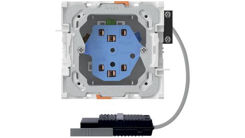 Steckdosen 2×Typ 13 mit Rundkabelanschluss