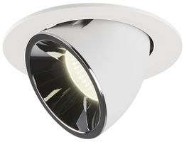 Downlight LED INC SLV NUMINOS GIMBLE L, 25.4W 700mA 2350lm 4000K 20° bc/chr