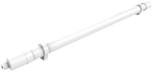 LED-Feuchtraumleuchte DOTLUX TWISTER 25W 3750lm 4000K 1200mm IP65 opal